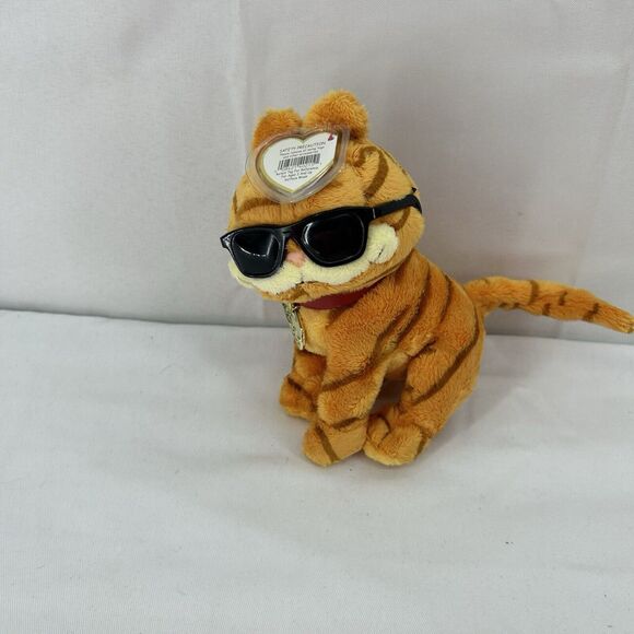 Ty Other - Vtg 2004 Ty Beanie Baby Garfield “Cool Cat” Plush Stuffed Toy Retired with Tags
